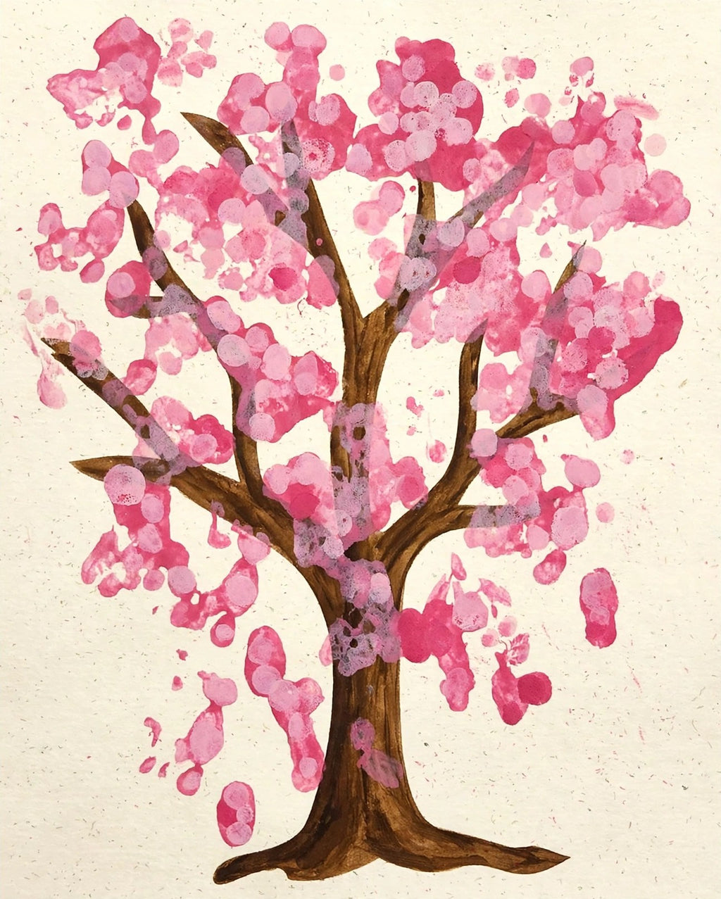 Cherry blossom tree artwork